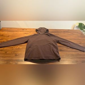 Lululemon at ease hoodie - Heathered brown